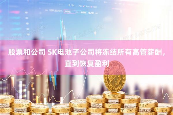 股票和公司 SK电池子公司将冻结所有高管薪酬，直到恢复盈利