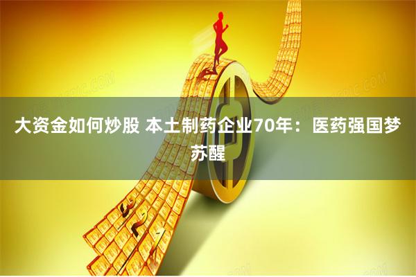 大资金如何炒股 本土制药企业70年：医药强国梦苏醒